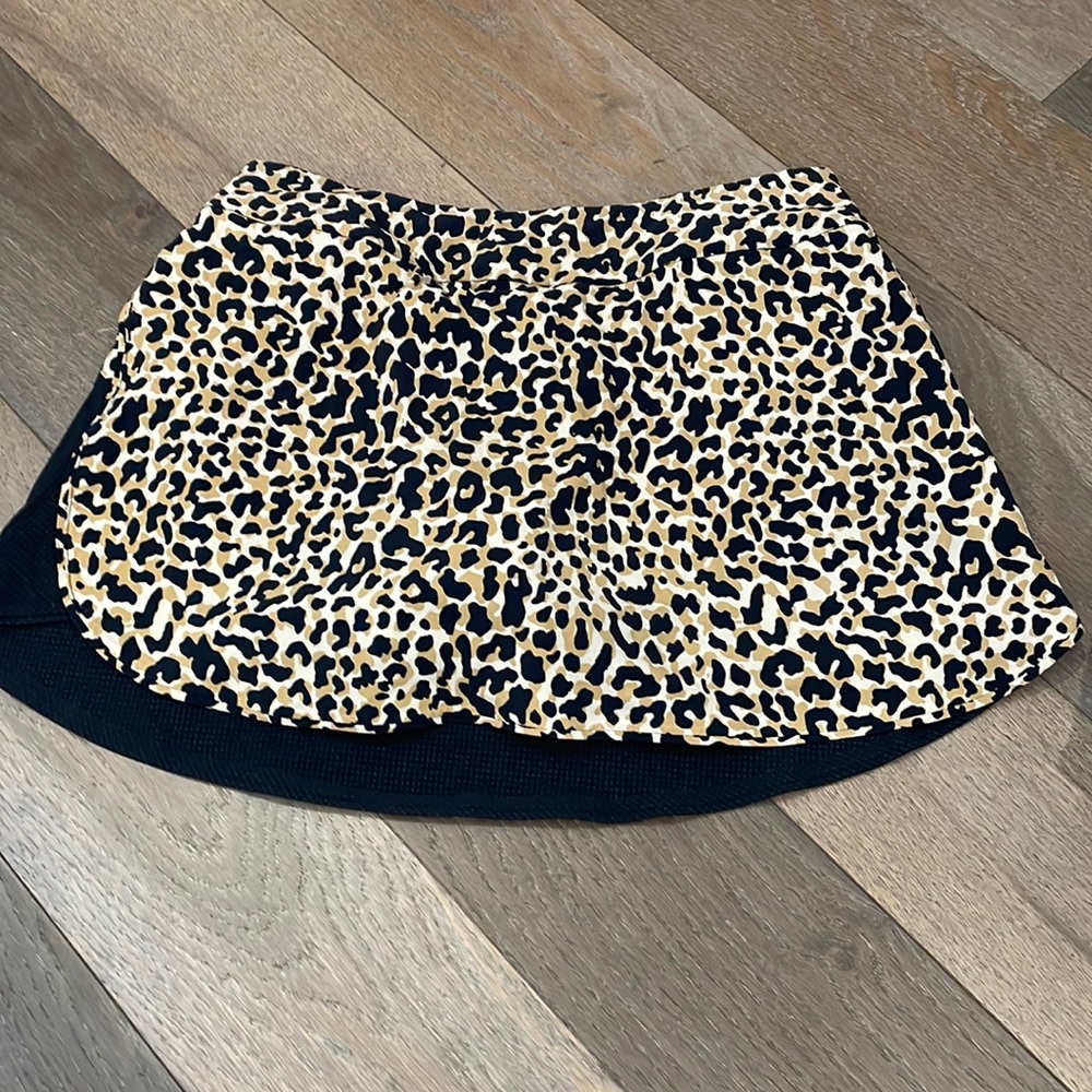 Cheeta print outdoor voices skirt!